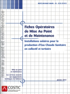 Installations solaires pour la production d'Eau Chaude Sanitaire en collectif et tertiaire