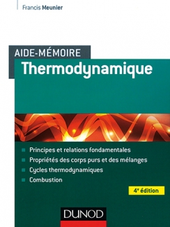AIDE-MÉMOIRE DE THERMODYNAMIQUE - 4e Édition