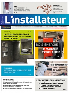 L'Installateur n° 763 - Janv - Février 2020
