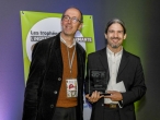 le Prix Coup de cœur est remis à Thierry Rieser, dirigeant du bureau d’études Enertech