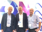 Nicolas Mugnier, président, Dimitri Both, directeur et Géraud Rouchy, vice-président d'Algorel