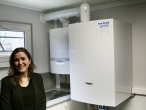 Capucine-Roux, chef de produit innovation chez Vaillant : «Nous sommes dans une vraie démarche de pré-commercialisation, avec un objectif de lancement dans 3 ans»