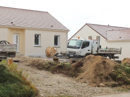 Construction neuve en pleine reprise