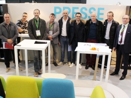 les lauréats des deuxièmes Trophées Qualifioul, le jeudi 9 mars à Lyon