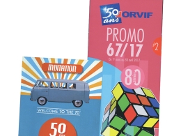 50 ans ça se fête ! Tout au long de l’année, ORVIF célèbre à sa manière son anniversaire, avec ses clients plombiers-chauffagistes.