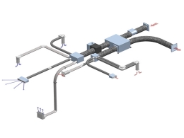 Airwell lance une VMC double flux pour bâtiments résidentiels avec récupération des calories sur l’air extrait via un cycle thermodynamique.