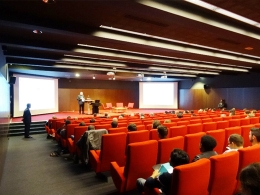 Colloque Pôle Cristal : photo de la salle