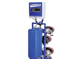 Le préparateur d’eau chaude sanitaire basse température à variation de vitesse Aqua-Efficiency de Cetetherm – appartenant au groupe Alfa Laval – est dédié aux chaudières à condensation collective.