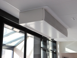 DRV, plafond virtuel rafraîchissant et GTC pour un hôtel 4 étoiles