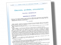 Réglementation CFP 834