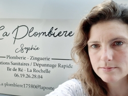 C’est suite à une reconversion que Sophie Lécuellé est devenue plombière et zingueuse.