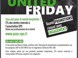 Thermap vient en soutien aux personnels soignants avec l'opération United Friday