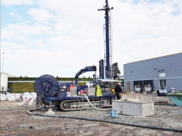 36 sondes géothermiques sous le site nordiste de L’Oréal
