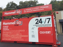 Hammel dévoile sa première boutique autonome