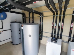 Rafraîchissement gratuit en été grâce au géocooling