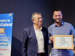 Trophées de L'Installateur 2024 - Prix Le pro de la salle de bains PMR : Alan Pevillier – (AP Plomberie)