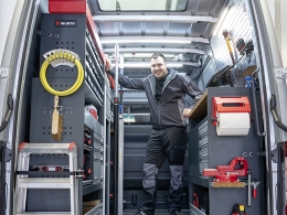 Aménagements de véhicules utilitaires Orsymobil de la société Würth