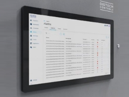 Ecran tactile pour visualiser les équipements des bâtiments