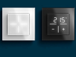 Le fabricant eQ-3 élargit sa gamme Homematic IP avec une série d’écrans, thermostats muraux et cadres en verre