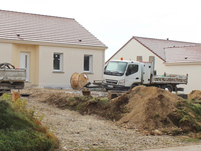 Construction neuve en pleine reprise