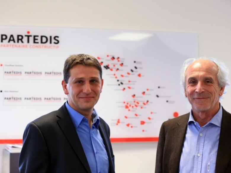 Jean-Pierre Campech président et Frédéric Colly DG