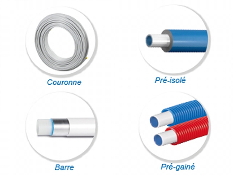 Tube multicouche sans soudure