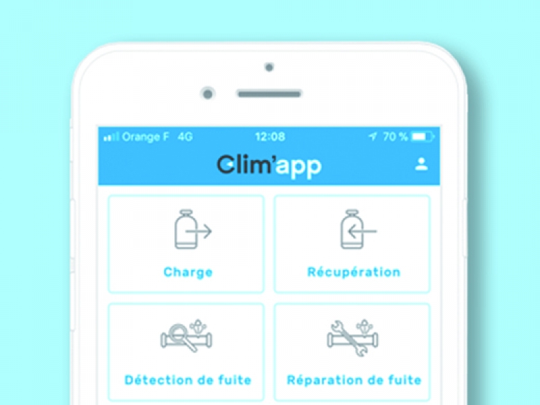 Appli pour la gestion des fluides frigorigènes
