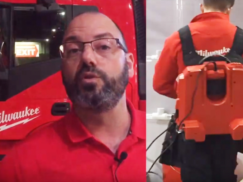 Avec son impressionnant camion baptisé le «Big Red», le spécialiste de l’outillage électroportatif sans fil Milwaukee commence début avril une tournée qui durera deux mois et demi.