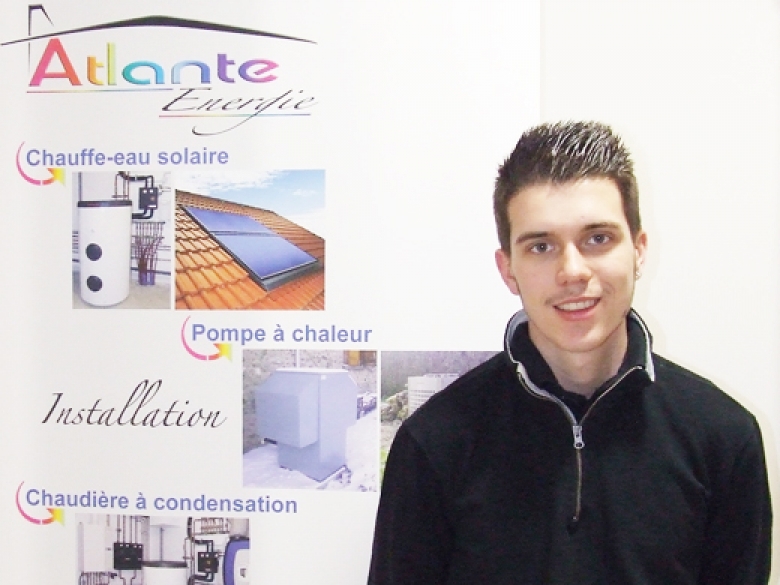 Adrien, 18 ans et déjà un as de la plomberie