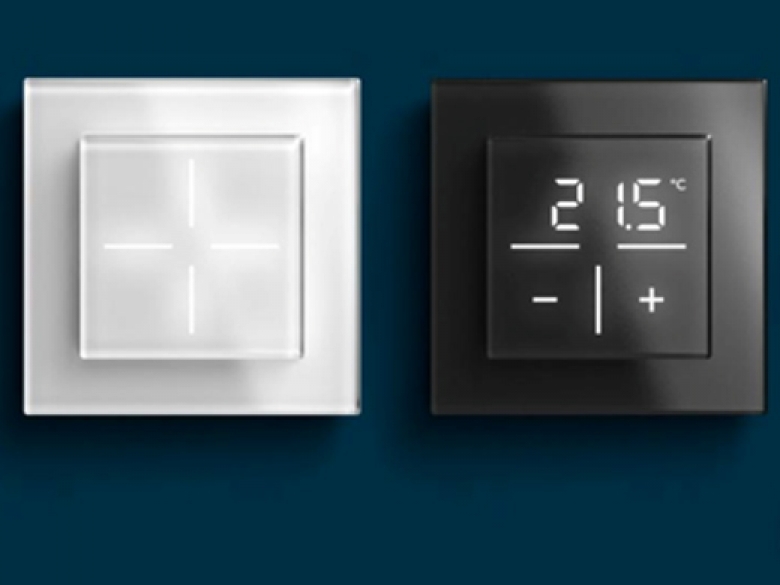 Le fabricant eQ-3 élargit sa gamme Homematic IP avec une série d’écrans, thermostats muraux et cadres en verre