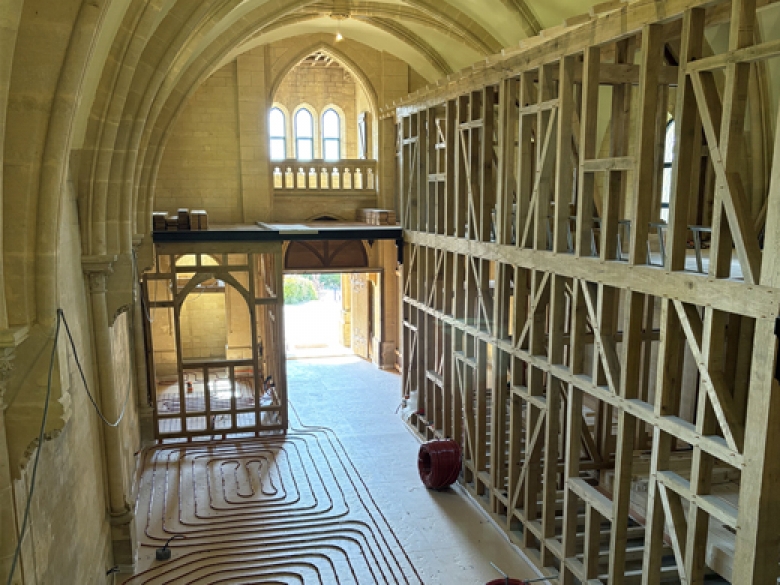 chantier église Rehau