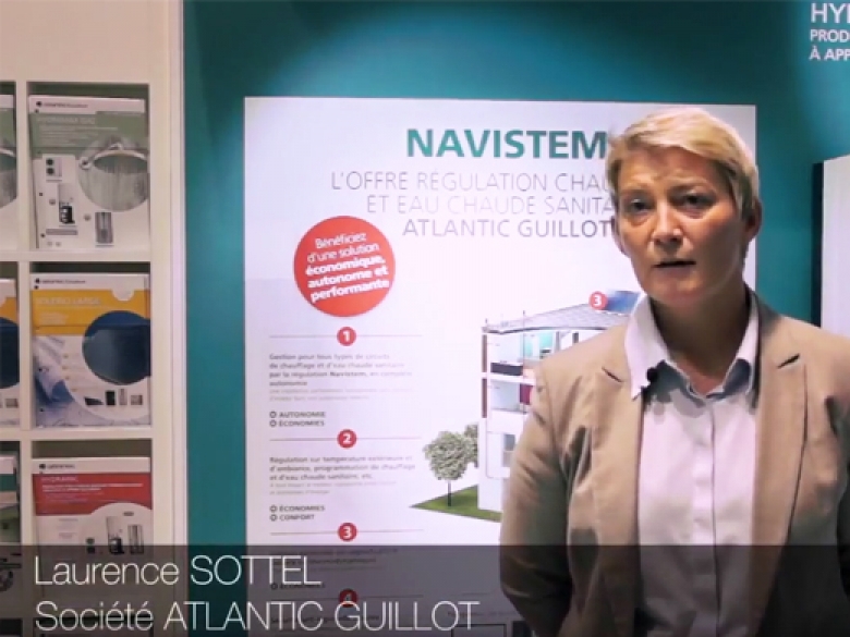 Les Interviews de CFP et L'Installateur sur les stands d'Interclima 2015. ATLANTIC GUILLOT