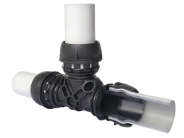 les tuyaux iLite de GF Piping Systems sont livrés avec des bagues prémontées.